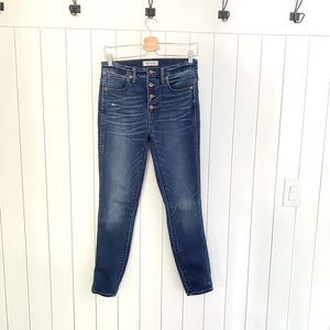 Madwell, highrise skinny jeans size 27